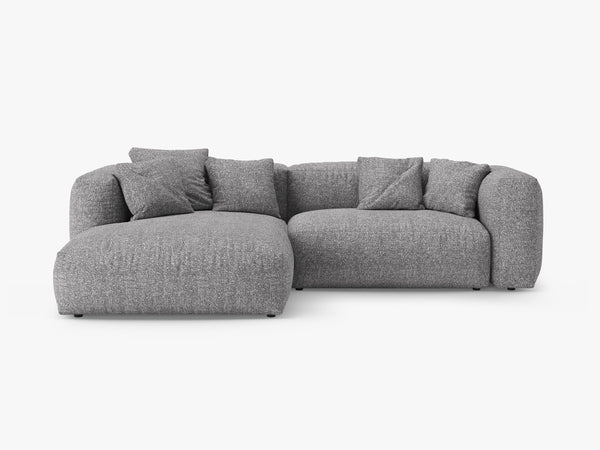 Modern Corner Sofa Bed with Soft Seating & PUMA Mechanism W280