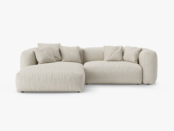 Modern Corner Sofa Bed with Soft Seating & PUMA Mechanism W280