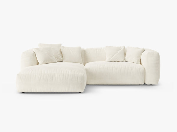 Modern Corner Sofa Bed with Soft Seating & PUMA Mechanism W280