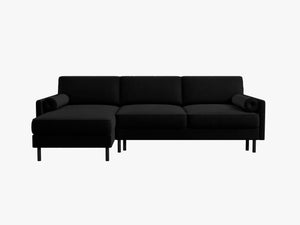 Convertible Corner Sofa Bed with Storage & Classic Design W212
