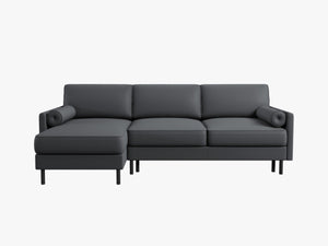 Convertible Corner Sofa Bed with Storage & Classic Design W212