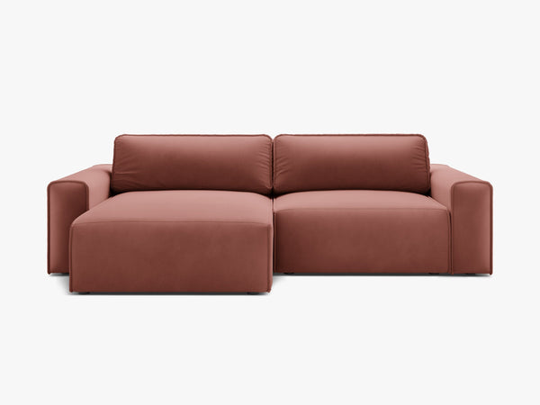 Corner Sofa Bed with Storage – Modern Convertible L-Shape Couch W246