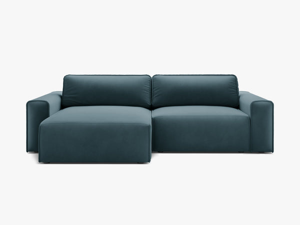 Corner Sofa Bed with Storage – Modern Convertible L-Shape Couch W246