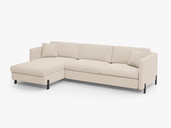 Corner Sofa Bed with Storage & Easy Conversion W260