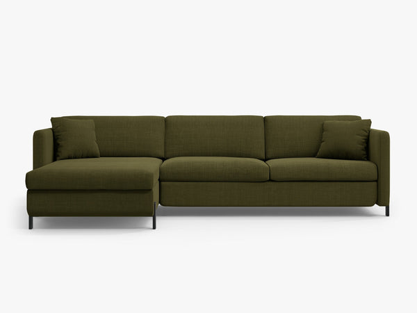 Corner Sofa Bed with Storage & Easy Conversion W260