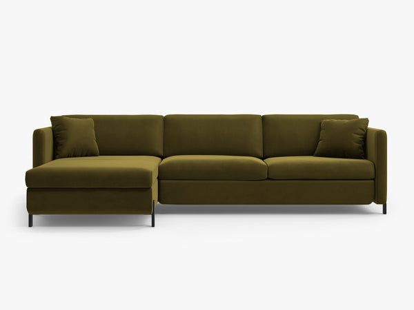 Corner Sofa Bed with Storage & Easy Conversion W260