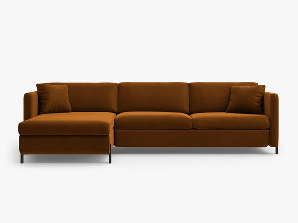 Corner Sofa Bed with Storage & Easy Conversion W260
