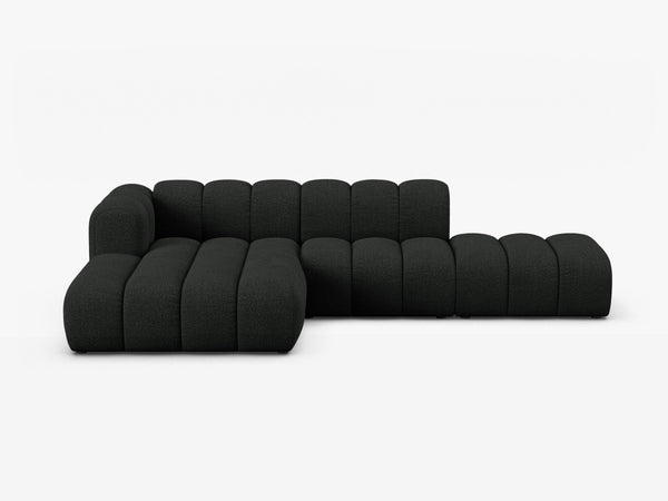 Modern Corner Sofa with Curved Design & Spacious Seating W299