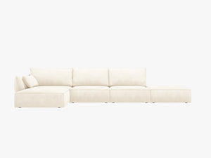 Large Corner Sofa with Deep Seating & Modern Comfort W364