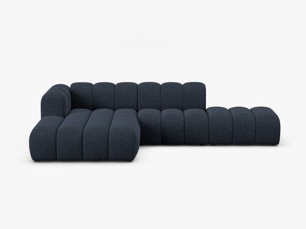 Modern Corner Sofa with Curved Design & Spacious Seating W299