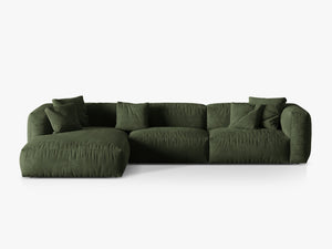 Modern Corner Sofa with Ultra-Soft Seating & Spacious Design W330