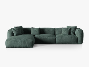 Modern Corner Sofa with Ultra-Soft Seating & Spacious Design W330