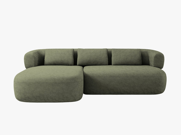 Curved Corner Sofa with Soft Seating & Spacious Design W225