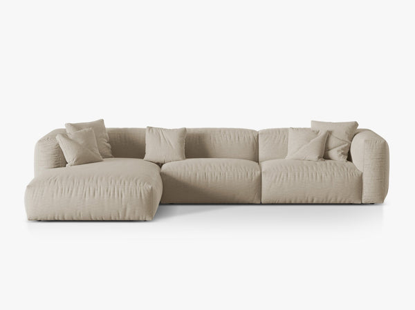 Modern Corner Sofa with Ultra-Soft Seating & Spacious Design W330