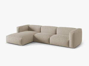Modern Corner Sofa with Ultra-Soft Seating & Spacious Design W330