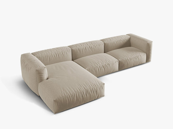 Modern Corner Sofa with Ultra-Soft Seating & Spacious Design W330
