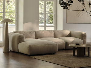Modern Corner Sofa with Ultra-Soft Seating & Spacious Design W330