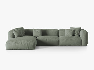 Modern Corner Sofa with Ultra-Soft Seating & Spacious Design W330