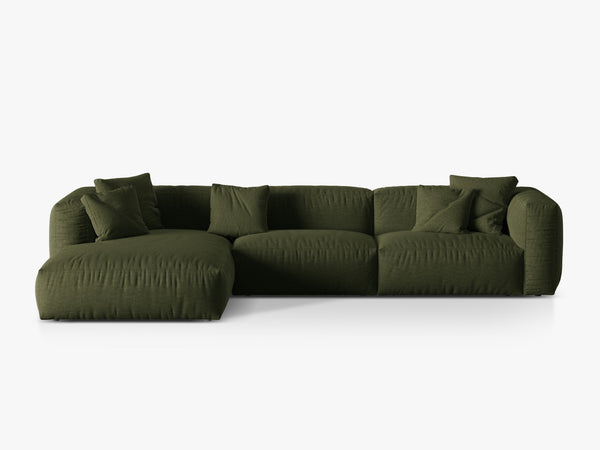 Modern Corner Sofa with Ultra-Soft Seating & Spacious Design W330