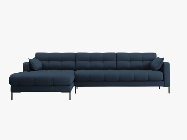 Modern Corner Sofa – Quilted Bubble Design L-Shaped Couch W293