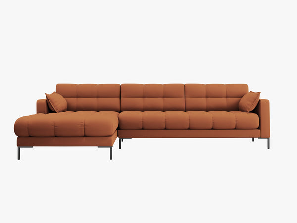 Modern Corner Sofa – Quilted Bubble Design L-Shaped Couch W293