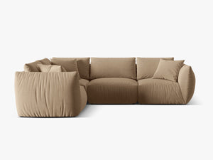 Modular Corner Sofa with Deep Seating & Modern Comfort W295