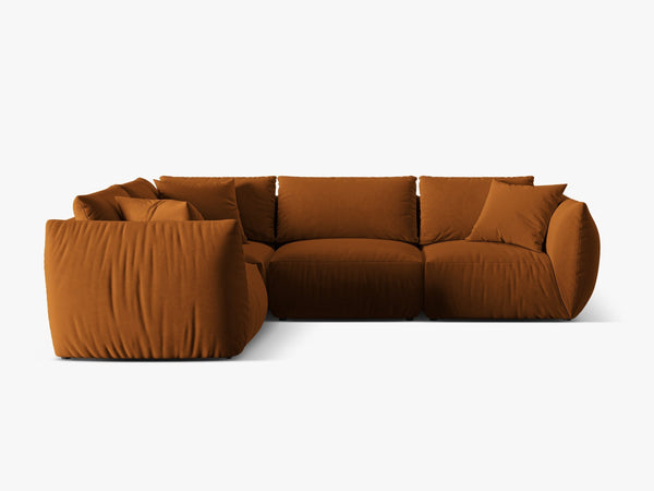 Modular Corner Sofa with Deep Seating & Modern Comfort W295