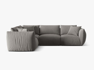 Modular Corner Sofa with Deep Seating & Modern Comfort W295