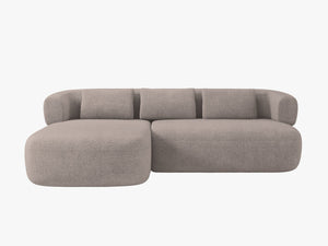 Curved Corner Sofa with Soft Seating & Spacious Design W225