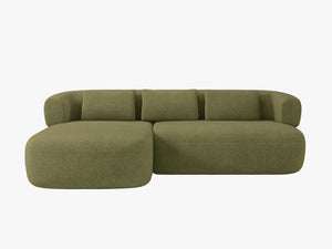 Curved Corner Sofa with Soft Seating & Spacious Design W225