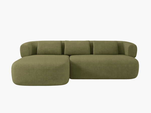Curved Corner Sofa with Soft Seating & Spacious Design W225