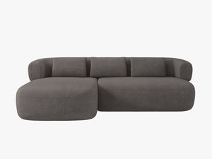 Curved Corner Sofa with Soft Seating & Spacious Design W225