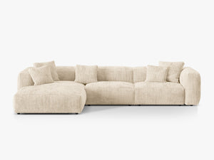 Modern Corner Sofa with Ultra-Soft Seating & Spacious Design W330