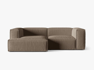 Corner Sofa with Deep Seating & Ultra-Soft Comfort W252