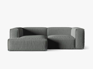 Corner Sofa with Deep Seating & Ultra-Soft Comfort W252