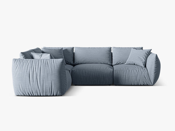 Modular Corner Sofa with Deep Seating & Modern Comfort W295
