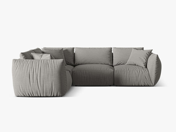 Modular Corner Sofa with Deep Seating & Modern Comfort W295