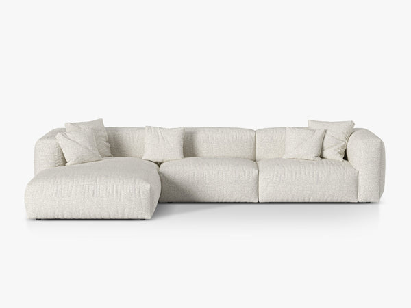 Modern Corner Sofa with Ultra-Soft Seating & Spacious Design W330