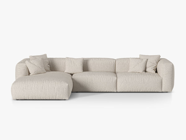 Modern Corner Sofa with Ultra-Soft Seating & Spacious Design W330