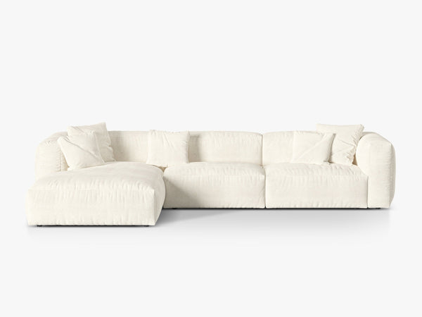 Modern Corner Sofa with Ultra-Soft Seating & Spacious Design W330