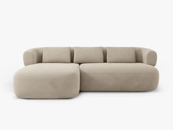 Curved Corner Sofa with Soft Seating & Spacious Design W225