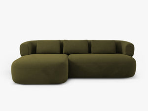 Curved Corner Sofa with Soft Seating & Spacious Design W225