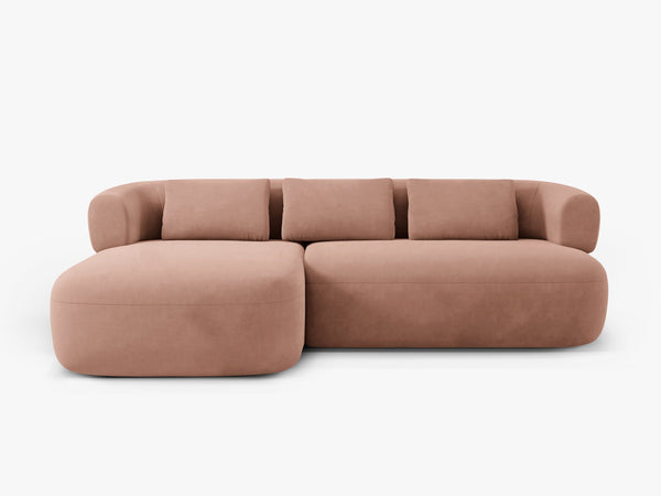Curved Corner Sofa with Soft Seating & Spacious Design W225