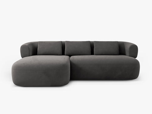Curved Corner Sofa with Soft Seating & Spacious Design W225