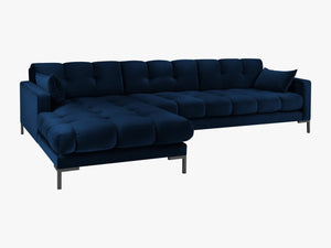 Modern Corner Sofa – Quilted Bubble Design L-Shaped Couch W293