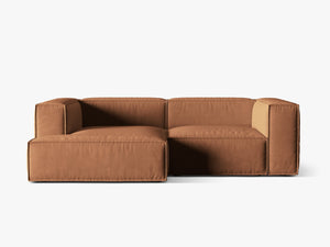 Corner Sofa with Deep Seating & Ultra-Soft Comfort W252
