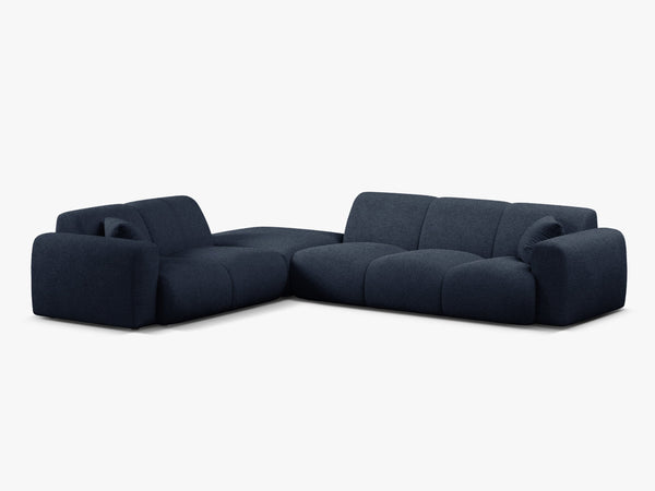 Large Corner Sofa with Rounded Design & Deep Comfort W315