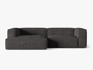 Deep Seat Corner Sofa with Plush Cushions & Modular Design W292