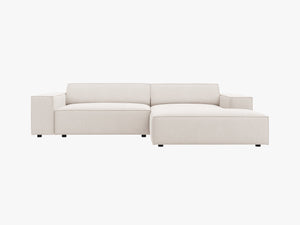 Compact Modular Corner Sofa with Medium-Soft Comfort W224