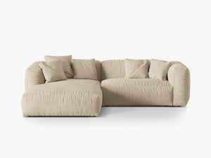 Compact Corner Sofa with Deep Seating & Soft Comfort W280